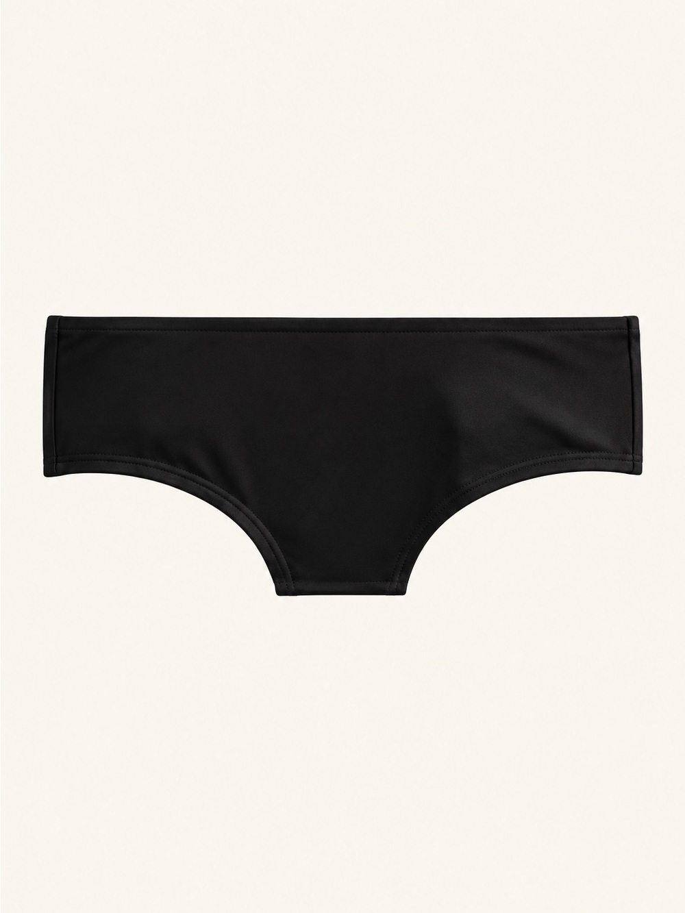 NWT J.Crew Boy Short Bikini Bottoms Black Swimwear Size XS